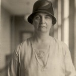 Ms. Ingeborg Stemann who by her own initiative helped Russian prisoners of war in Danish custody. From the Royal Library of Denmark, Department of Maps, Prints and Photographs